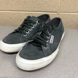 Superga COTU Women's Gray Suede 2750 Classic Sneaker Size 39/8